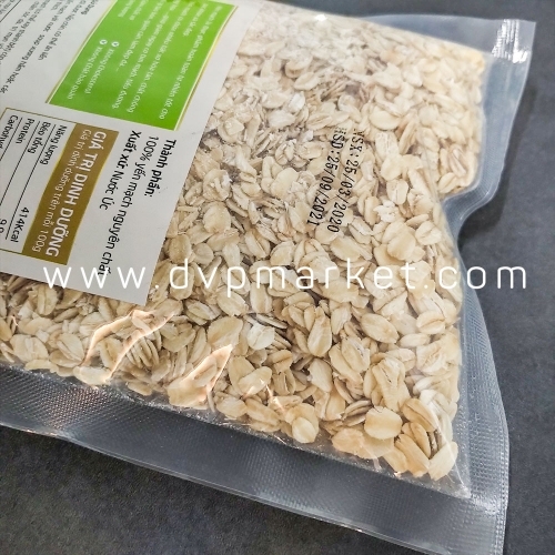 Yến mạch cán dẹp King Deli 500g